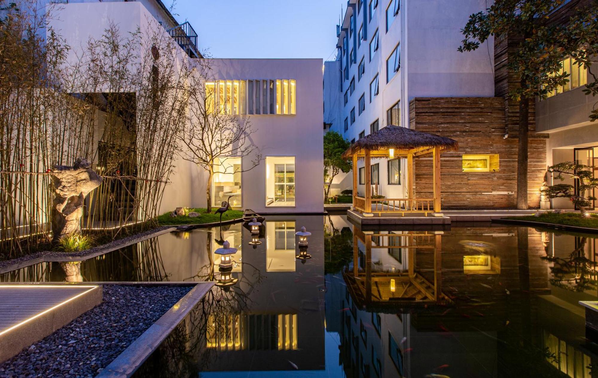 苏州华侨饭店 Suzhou (Jiangsu) Bagian luar foto