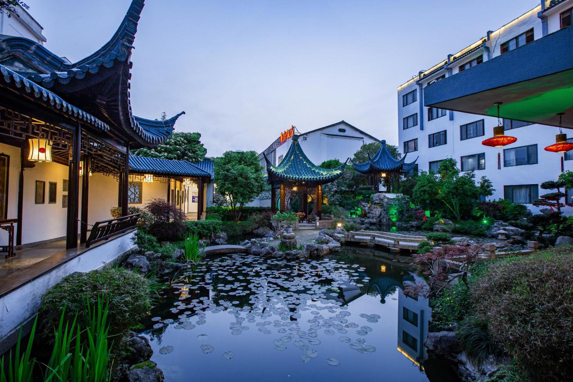 苏州华侨饭店 Suzhou (Jiangsu) Bagian luar foto